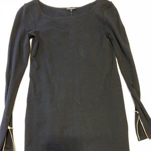 Black long sleeve dress